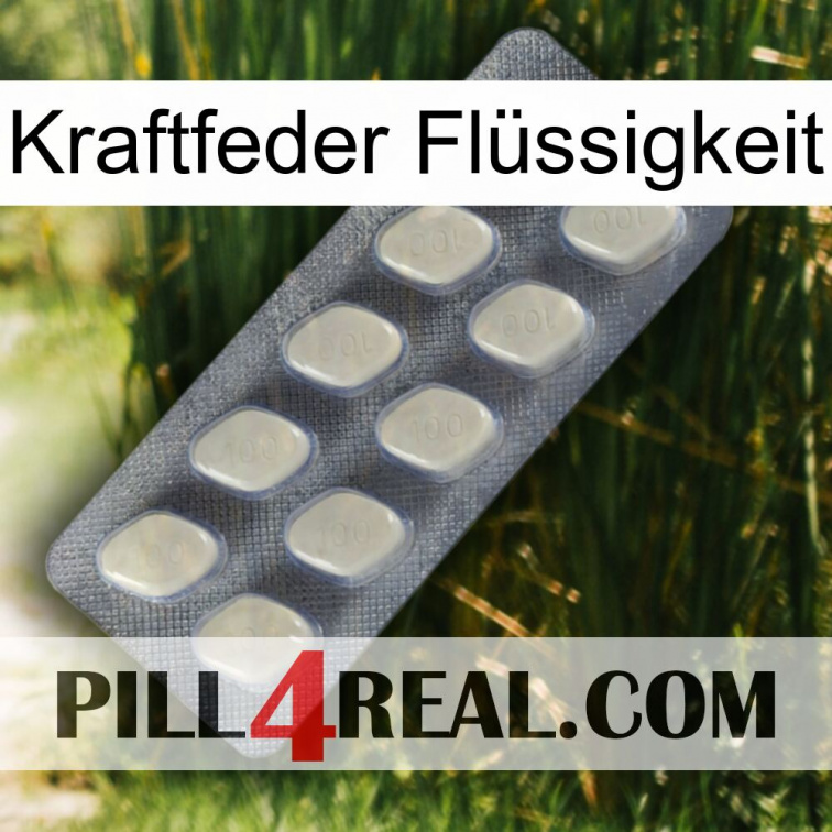 Kraftfeder Flüssigkeit 08